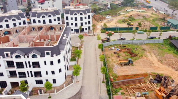 Tiến độ liền kề Tây Nam Mễ Trì