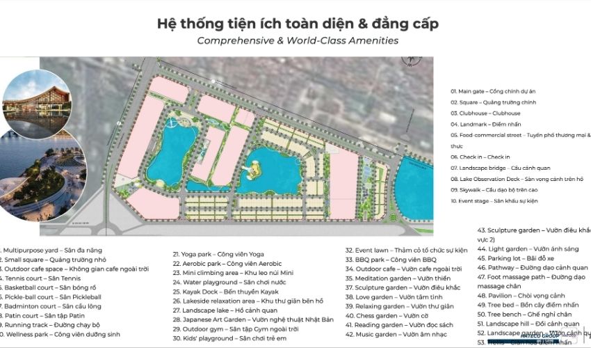 Dự án Hateco Đông anh được trang bị đầy đủ tiện ích đẳng cấp